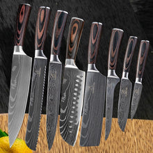 Load image into Gallery viewer, Steel Kitchen Knives