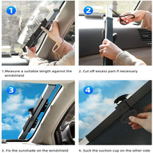 Load image into Gallery viewer, Car Retractable Windshield Cover