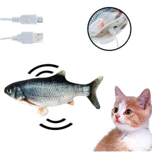 Load image into Gallery viewer, Floppy Fish Cat Toy