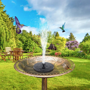 Solar Garden Fountain